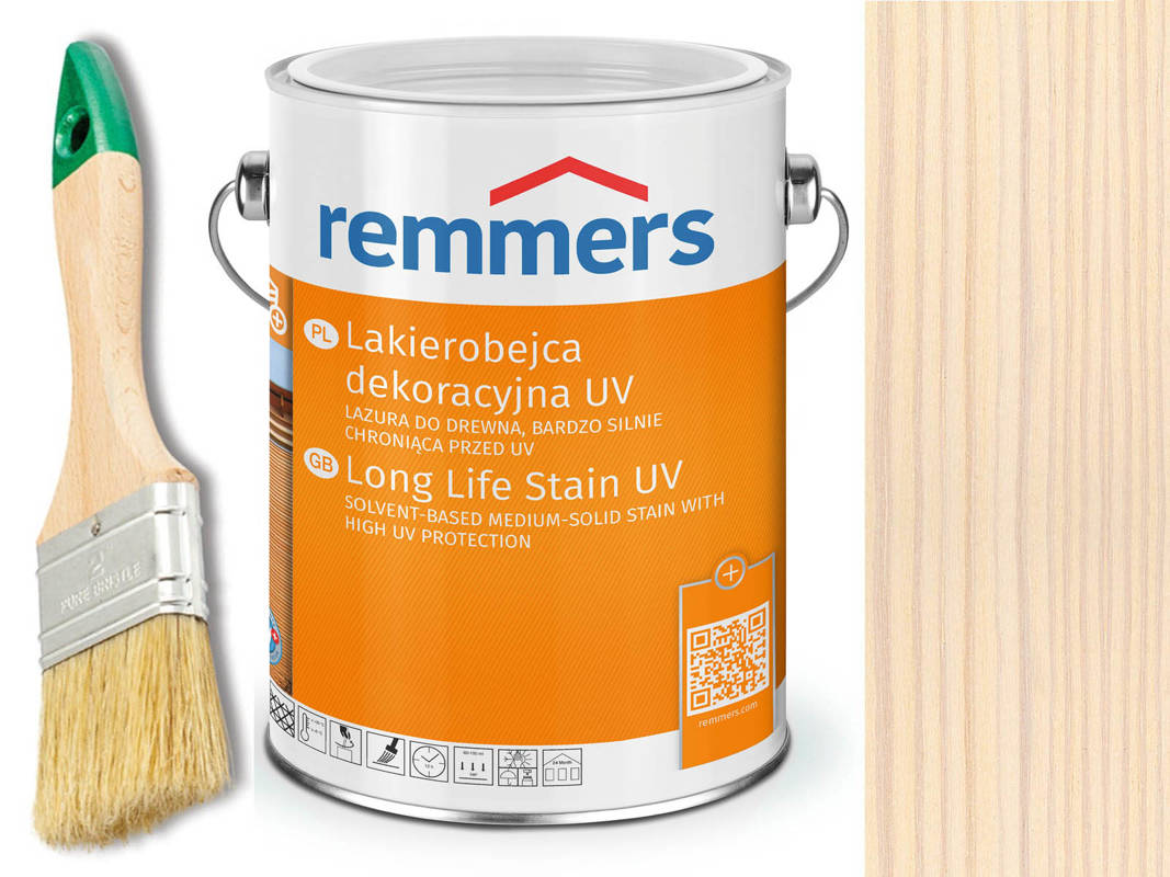 Dauerschutz-Lasur UV Remmers Biały 5 L